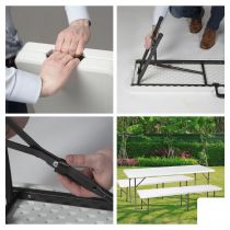 BANC PLIABLE - 183 X 28 X 43CM
