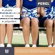 BANC PLIABLE - IMITATION ROTIN - 180 x 25 x 43 cm (FP160R)