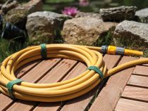 Bande velcro - bobine 2m x 2cm - couleur vert foncé (IDS-DG)