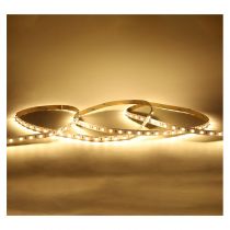 BANDEAU BLC 3000K 5M 60LED ET 9W/M IP54 12V SILICONE (100413)