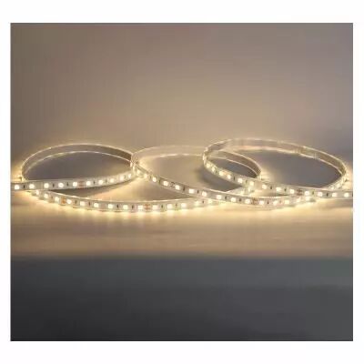 BANDEAU BLC 3000K 5M 60LED ET 9W/M IP67 24V TUBE SILICONE (100430)