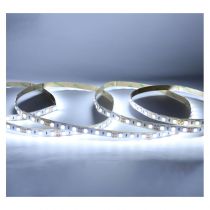 BANDEAU BLC 6000K 5M 60 LED ET 9W/M IP54 24V SILICONE (100428)