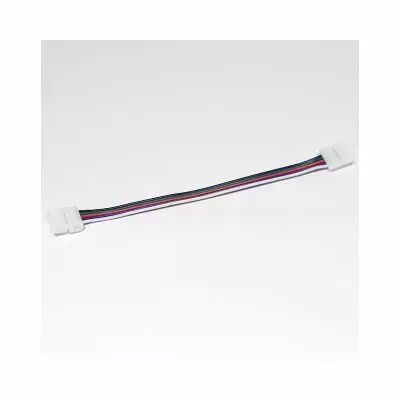 BANDEAU CONNECT DROIT D/F AVEC CABLE PR BANDEAU RGB+W IP20 10MM (100898)