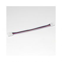 BANDEAU CONNECT DROIT D/F AVEC CABLE PR BANDEAU RGB+W IP20 10MM (100898)