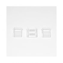 BANDEAU CONNECT DROIT SANS CABLE PR BANDEAU RGB+W IP67 12MM (100895)