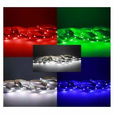 BANDEAU RGB + BLC 5M 60LED ET 9W/M IP20 24V (100425)