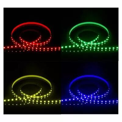 BANDEAU RGB 5M 60LED ET 9W/M IP20 12V (100411)