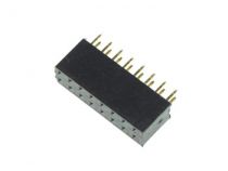 Barrette femelle double rangee - 16 broches (CC070)