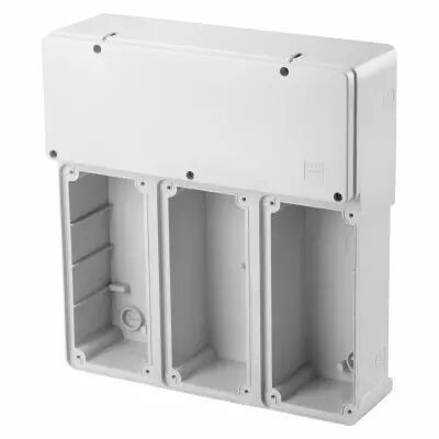Base modulaire 3 prises bloqu�es 16/32a sbf ip55 (GW66694)