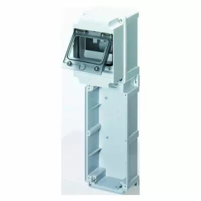Base modulaire avec panneau ouvert rails din 1 prise 16/32a (GW66781)