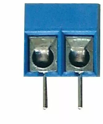 Bloc de jonction � vis 2 p�les ve h:10mm
