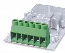Bloc de jonction � vis 2p h p6,35 modul p/ci