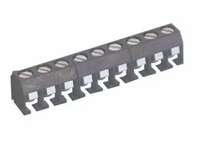 Bloc de jonction � vis 3p juxtap. p:5,08 h:10