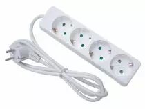 Bloc multiprise, 4 prises (EB4-G)