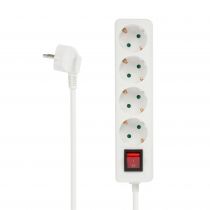 Bloc multiprise, 4 prises avec interrupteur (EB4S-G)