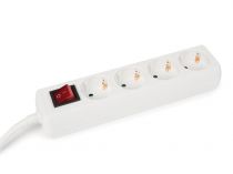 Bloc multiprise, 4 prises avec interrupteur (EB4S-G)