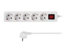Bloc multiprise, 5 prises avec interrupteur (EB5S-G)
