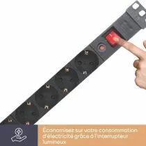 Bloc multiprise, 8 prises (EBP08PDU-G)