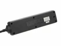 Bloc multiprises 4 prises - noir (EB4BLN)