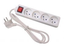 Bloc multiprises 4 prises avec interrupteur (EB4S-3)