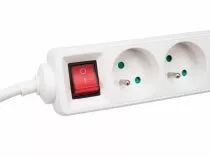 Bloc multiprises 4 prises avec interrupteur (EB4S-3)