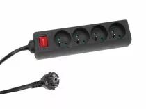 BLOC MULTIPRISES 4 PRISES AVEC INTERRUPTEUR