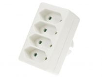 Bloc multiprises 4 prises euro - terre francaise (EB14)