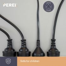 Bloc multiprises 6 prises avec protection contre les surcharges (EBP06N)
