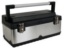 Boîte à outils - acier inoxydable - 590 x 280 x 255mm (OTBA7)