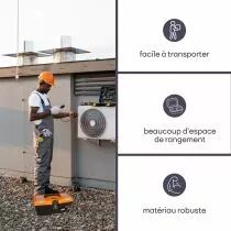 Bo&icirc;te &agrave; outils 13 &agrave; fermetures m&eacute;talliques (OM13M)