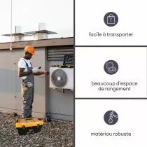 Bo&icirc;te &agrave; outils 22 &agrave; fermetures m&eacute;talliques (OM22M)