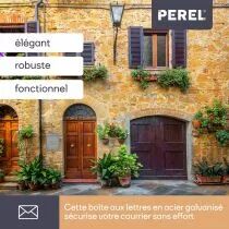 BO&Icirc;TE AUX LETTRES - MILAN - ARGENT - 36 x 26 x 8 cm (BG41003)