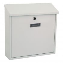 BOÎTE AUX LETTRES - MONACO - BLANC - 36,8 x 36,5 x 10 cm (BG30001)