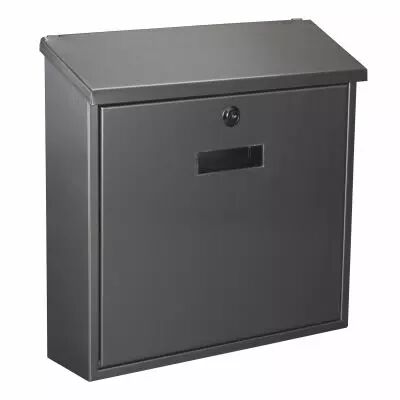 BO�TE AUX LETTRES - MONACO - INOX - 36,5 x 36,8 x 10 cm (BG50001)
