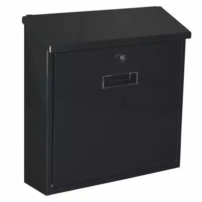 BO�TE AUX LETTRES - MONACO - NOIR - 36,8 x 36,5 x 10 cm (BG30002)