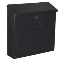BOÎTE AUX LETTRES - MONACO - NOIR - 36,8 x 36,5 x 10 cm (BG30002)