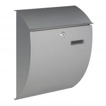 BOÎTE AUX LETTRES - NICE - ARGENT - 40 x 31 x 16 cm (BG61004)