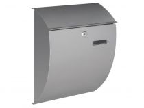 BOÎTE AUX LETTRES - NICE - ARGENT - 40 x 31 x 16 cm (BG61004)