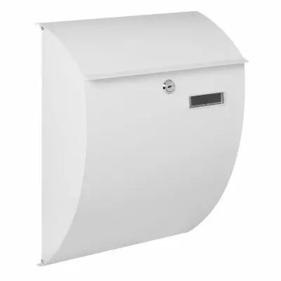 BO�TE AUX LETTRES - NICE - BLANC - 40 x 31 x 16 cm (BG61002)