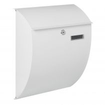 BOÎTE AUX LETTRES - NICE - BLANC - 40 x 31 x 16 cm (BG61002)