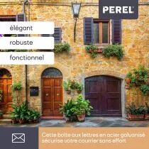 BO&Icirc;TE AUX LETTRES - NICE - NOIR - 40 x 31 x 16 cm (BG61003)