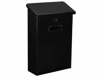 BO�TE AUX LETTRES - RIO - NOIR - 27 x 39,5 x 10 cm (BG10002)