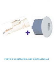Bote d\'applique dcl + fiche/douille dcl e27 diamtre 67 mm