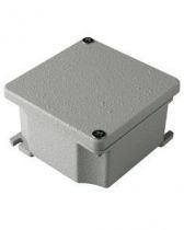 Boîte de dérivation - en alluminum moulé sous pression - gris métallisée - 91x91x54 - ip66