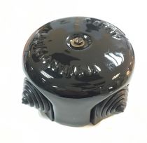Boite de dérivation en porcelaine noire