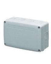 Boîte de dérivation pour montage en batterie de conteneurs modulares - gris ral 7035 - ip55