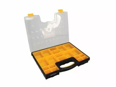 Bo�te De Rangement En Plastique Avec Compartiments Amovibles - 420 X 335 X 65 Mm (OM42033565)