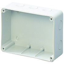 Boîte en saillie pour prises fixes horizontales - ip44 (GW66677)