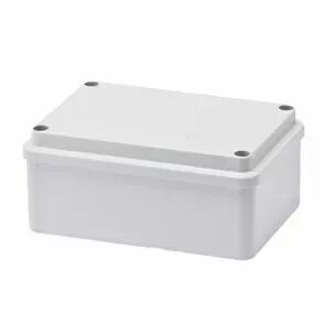 Bo�tes de d�rivation avec couvercle bas � vis - ip56 - dimension interne 120x80x50 - parois lisses (GW44205)