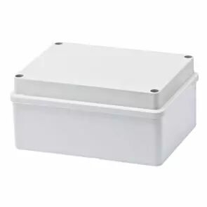 Bo�tes de d�rivation avec couvercle bas � vis - ip56 - dimension interne 150x110x70 - parois lisses - gwt960�c (GW44276)